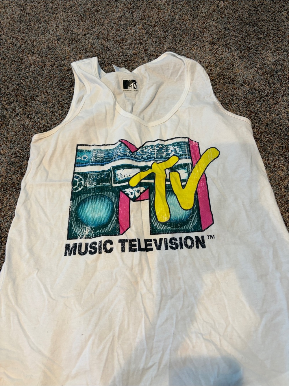 Clothing with MTV logo